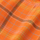 Orange Plaid Flannel Top