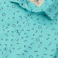 Sky Geometric Print Casual Shirt