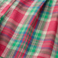 Pink Plaid Cotton Shorts
