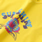 Yellow Sunshine Floral Tee