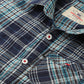 Boys Navy Classic Plaid Shirt