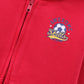 Boys Vibrant Red Fleece Hoodie