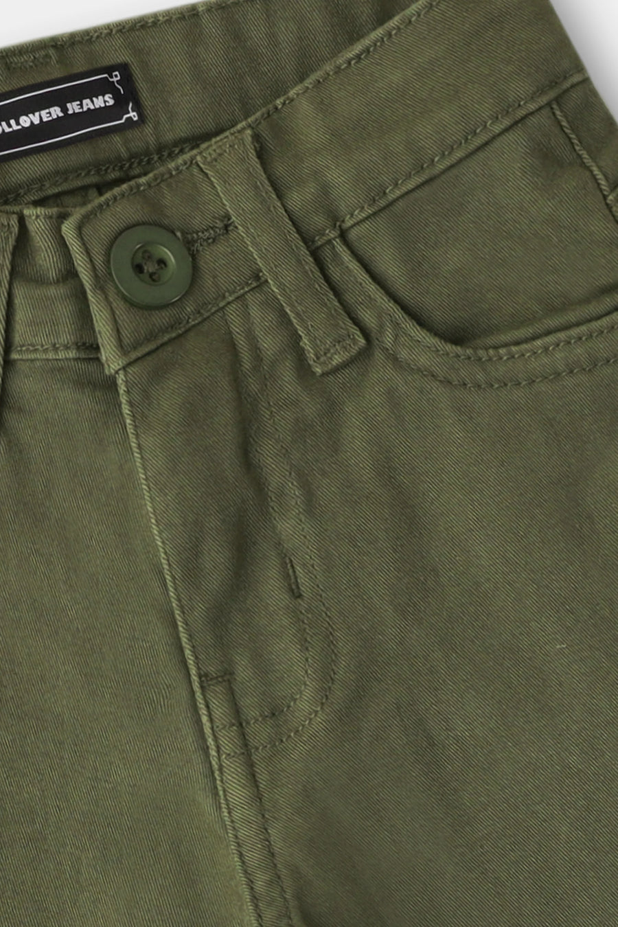 Boys’ Slim Fit Olive Chino Pants