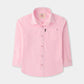 Boys Light Pink Chambray Casual Shirt