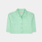 Mint Twill Girls' Jacket