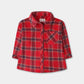 Red Checkered Flannel Top
