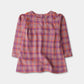 Purple Plaid Flannel Top