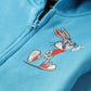 Boys Playful Bunny Zip-Up Hoodie
