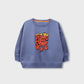 Boys Indigo Fleece Relaxed Sweatshirt
