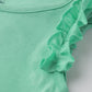 Playful Mint Ruffle T-shirt