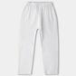 Boys White Cotton Trouser