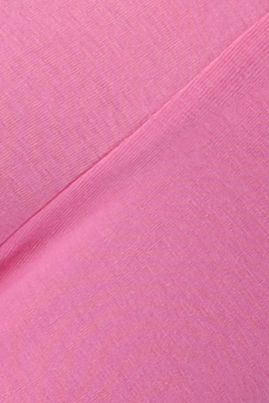 Solid Pink Jersey Leggings