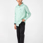 Boys Solid Green Chambrey Shirt