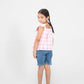 Pastel Pink Checkered Top