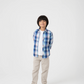 Boys Color Trail Check Shirt