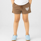 Girls' Happy Hearts Terry Shorts