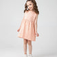 Peach Polka Dot Jersey Frock