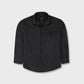 Boys Black Core Chambray Shirt