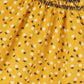 Daisy Yellow Flannel Raglan Top