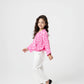 Girls Black Bell-Bottom Leggings