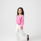 Girls Black Bell-Bottom Leggings