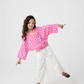 Girls Black Bell-Bottom Leggings