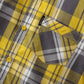 Boys Yellow Plaid Shirt