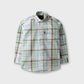 Grid Parade White Shirt