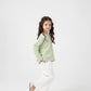 Mint Glitter Tee