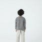 Boys Grey Grid Sweater