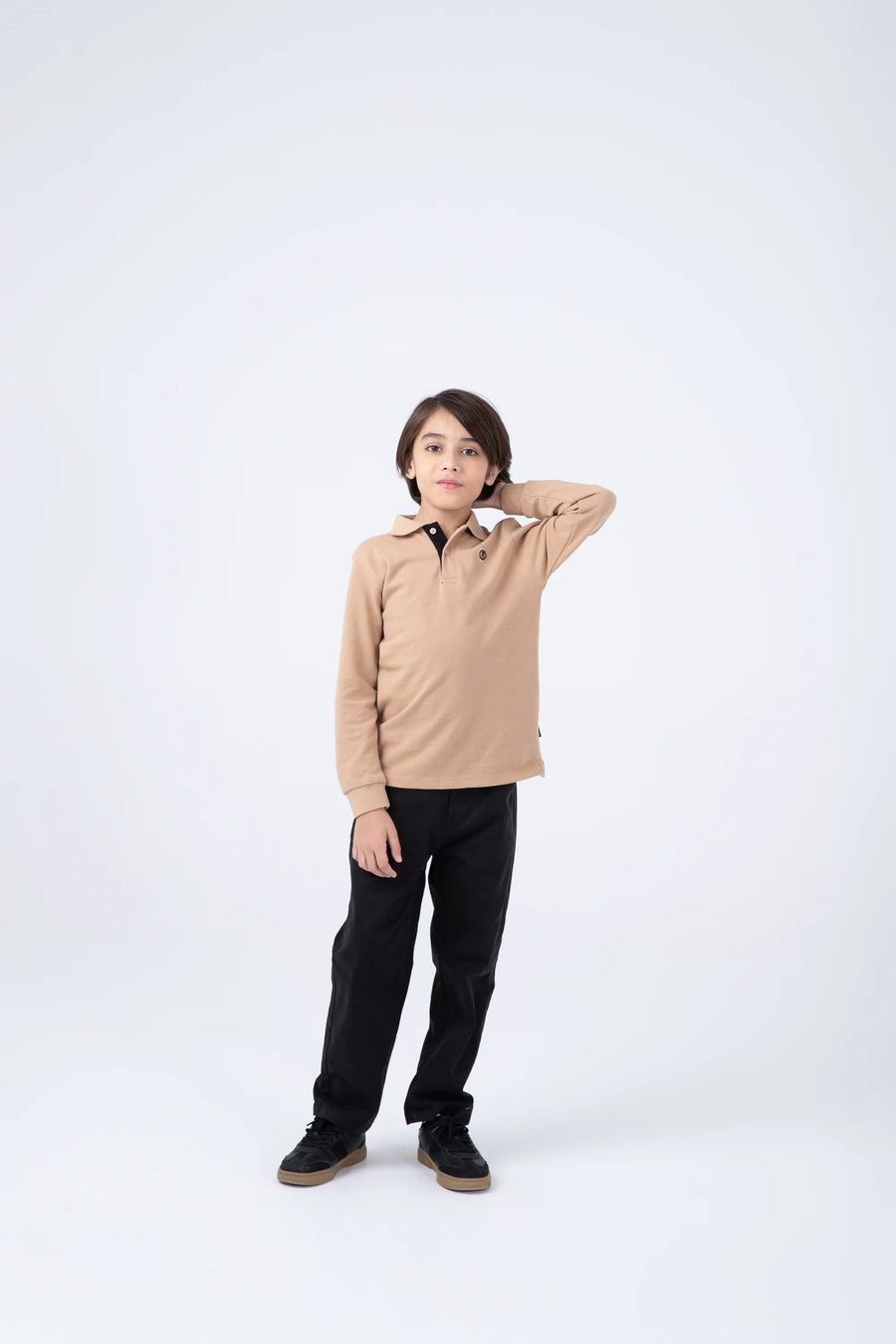 Beige Signature Polo