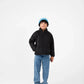 Boys Jet Black Puffer Jacket