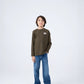 Olive Avengers Henley Tee