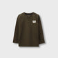 Olive Avengers Henley Tee