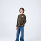 Olive Avengers Henley Tee