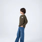 Olive Avengers Henley Tee