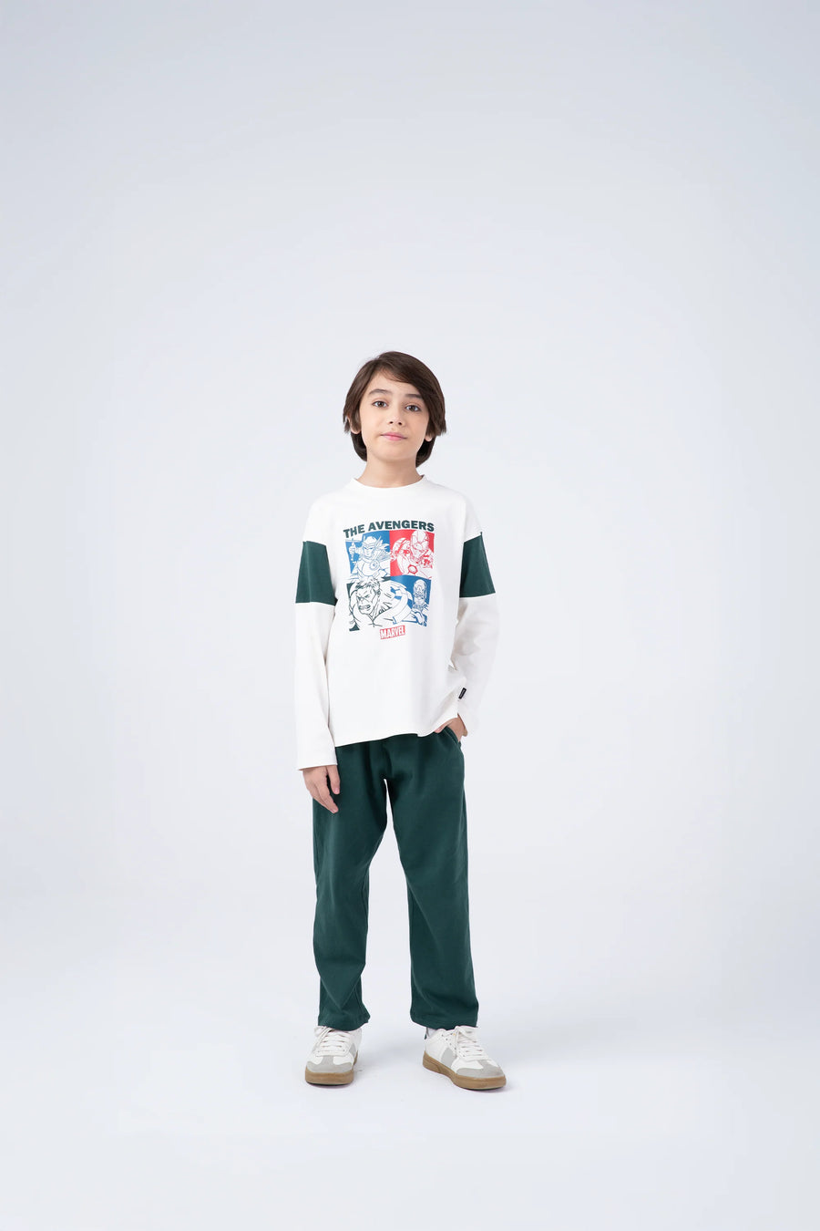 Boys Avengers Jersey Co-ord Set