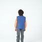 Boys Royal Sleeveless Puffer Jacket