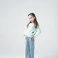 Girls Mint Fleece Sweatshirt