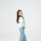 Girls Mint Fleece Sweatshirt