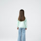 Girls Mint Fleece Sweatshirt