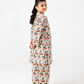 Multicolor Floral Printed Cotton Kurta Set