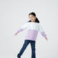 Girls Pastel Duo Fleece Sweatshirt