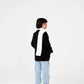 Boys Midnight Black Felt Coat