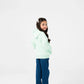 Girls Mint Whirl Zip Fleece Hoodie