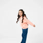 Girls Peachy Keen Fleece Hoodie