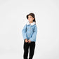 Girls Frost Collar Denim Jacket