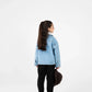 Girls Frost Collar Denim Jacket