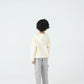 Boys Pale Yellow Graphic Fleece Hoodie