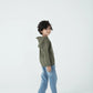 Boys Olive Skater Vibe Fleece Hoodie